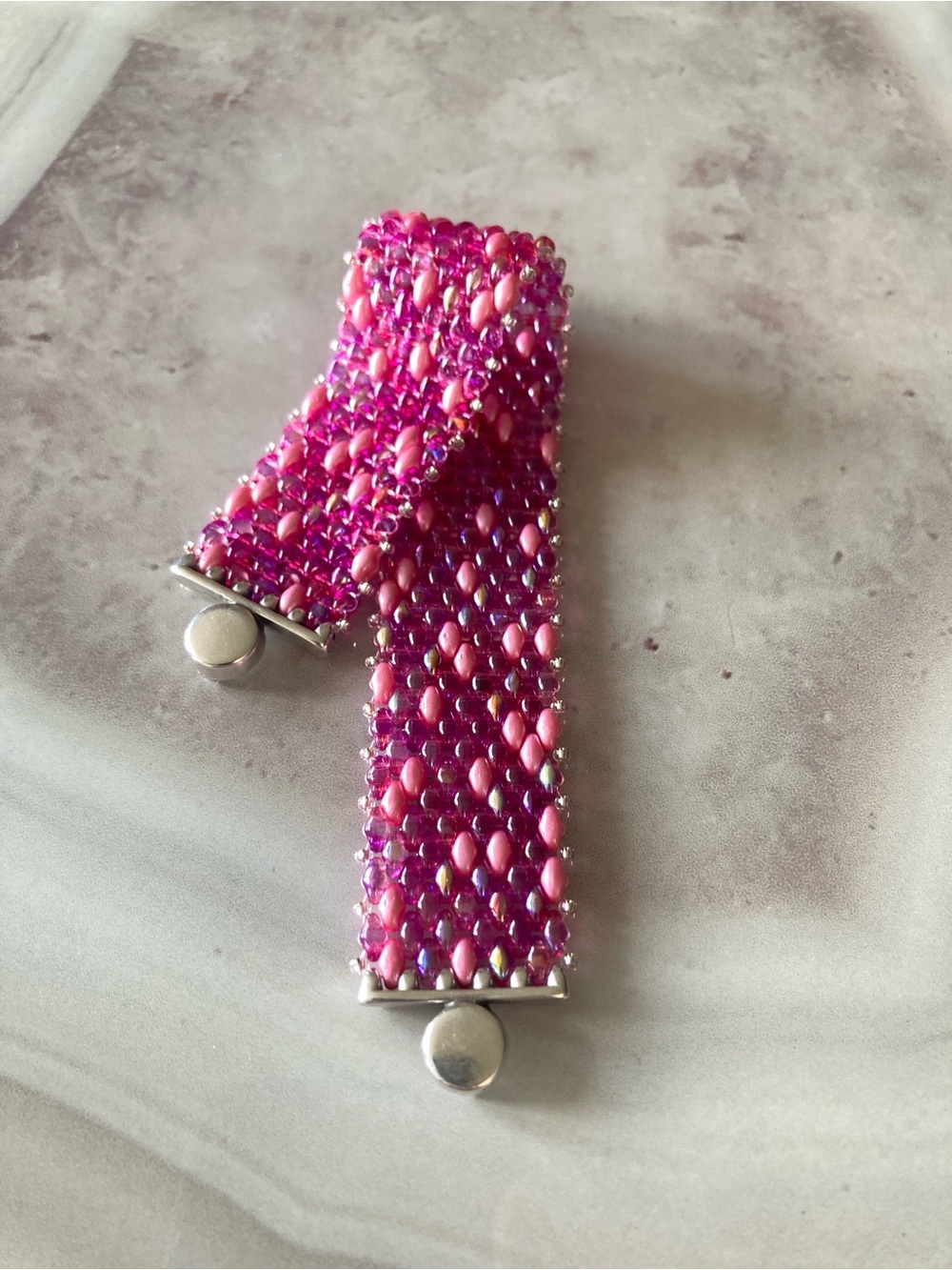 ✨Pink Whimsy Beaded Bracelet✨